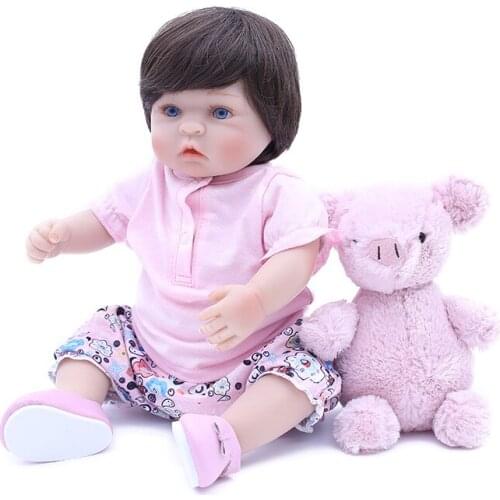Bebes reborn 40cm silicone reborn baby dolls newborn baby real dolls girls for child birthday gift play house toys