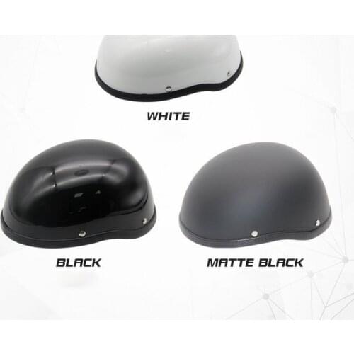 Summer Vintage Motorcycle Riding Half Helmet Open Face Windproof Unisex Simple Design Motorbike Chopper Biker Pilot