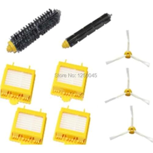 Filters & Brush Pack Kit for iRobot Roomba 700 Series 3 Armed 760 770 780 790 Free Shipping