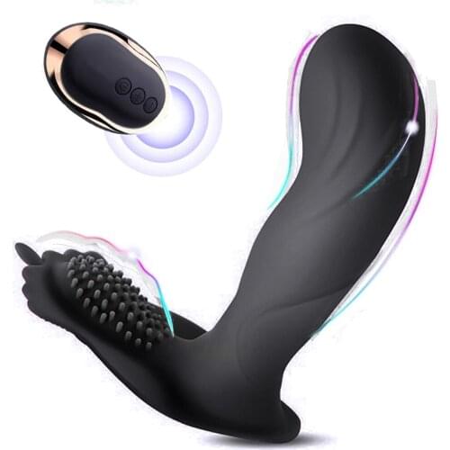 Wearable Vibrator Clitoris And G-Spot Stimulator Masturbation Dildo Toys Invisible Vibrating Silicone Vagina Massager For Women