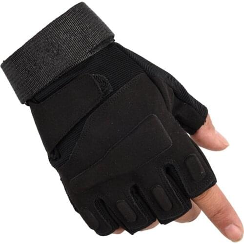 Newly Army Military Fingerless Tactical Gloves Fitness Gym Gloves Men Women Antiskid Anti-Slip Cycling Half Finger Mens Gloves