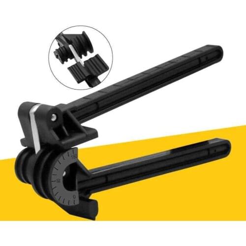 180 Degree Pipe Tubing Bender Four-Slot Combination Multipurpose Pipe Bender Ventilation Systems Tube Bending Tool for Copper