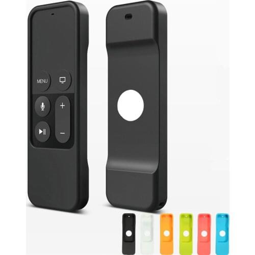 Practical High-end Remote control 4th Protective Case Silicone Shockproof Waterproof Dust Skin Cover Multicolor For Apple TV4