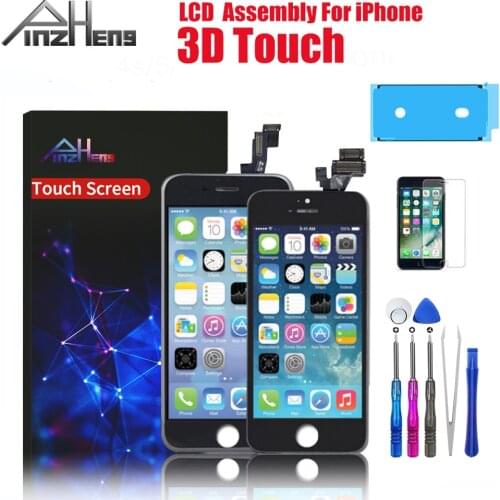 AAAA Display LCD For iPhone 6 6S 7 8 Plus Touch Screen Replacement Digitizer Assembly Display For iPhone 5 5S SE 2020 LCD Screen