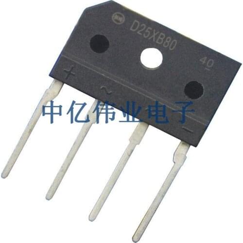 2PCS Induction furnace rectifier bridge row bridge high power gbj2510 25A 1000V