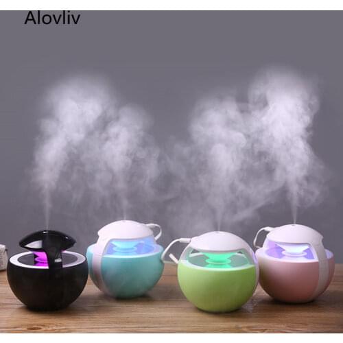 450ml USB Ball Humidifier Aroma Diffuser Ultrasonic Wizard Humidifiers Mist Maker Mini Office Air Purifier Fogger