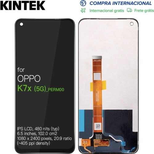 6.5 " IPS Display for Oppo K7x 5G LCD Touch Screen Replacement PERM00 Original 1080 x 2400 pixels