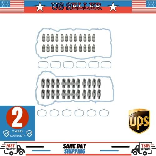 AP01 Lifters Valve Cover Intake Gaskets Kit For Chrysler 200 300 Pentastar Dodge Jeep Ram 1500 3.6L Engine V6 2011-2016