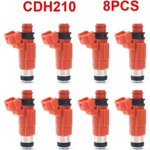 New 8PCS Car Accessories Fuel Injector for Yamaha Outboard 115HP Mitsubishi Suzuki Chevrolet CDH210 68V-8A360-00-00 INP-771