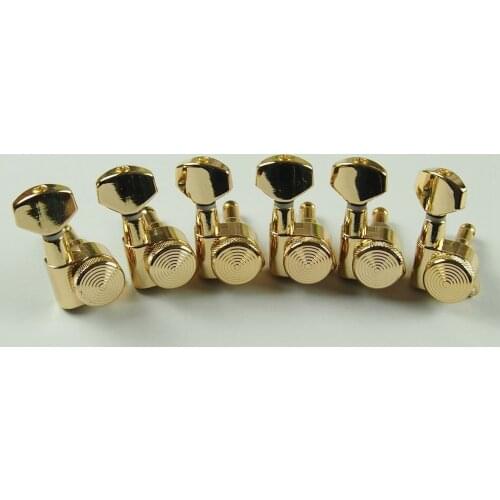 Lock Wilkinson 6R Gold Guitar Locking Tuners JN-07 SP Fits Fende Strat Tele
