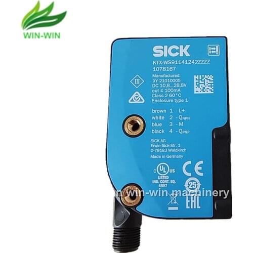 SICK KTX-WS91141242ZZZZ Color sensor Photoelectric eye sensor used in bag making machine slitting machine