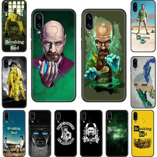 TV Breaking Bad Phone case For Huawei Honor Mate 5 7 8 9 10 20 i A X Lite Pro black silicone cover tpu Etui art bumper pretty