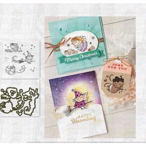 Flight Or Fancy Metal Cutting Dies and Stamps for DIY Scrapbooking Photo Album Decorative Sheets Mould Stamps And Dies 2021