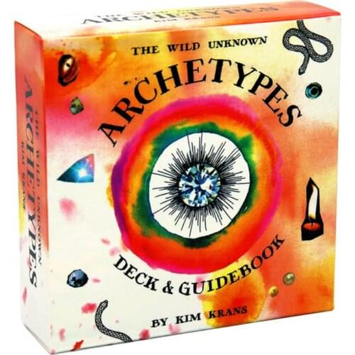 The Wild Unknown Archetypes 78 Cards Deck and Guidebook Circular Oracle Cards Family Party Board Game