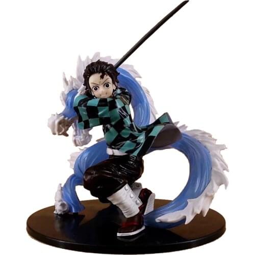 Demon Slayer Kamado Tanjirou GK Anime Action Figure Model PVC 24CM Statue Collection Toys For Children Desktop Decoration Figma