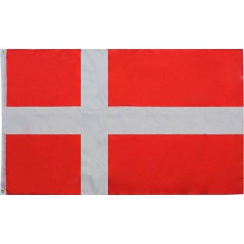 Danmark Flag Euro Cup 2020 DK Danish National Flags for Decoration Celebratory