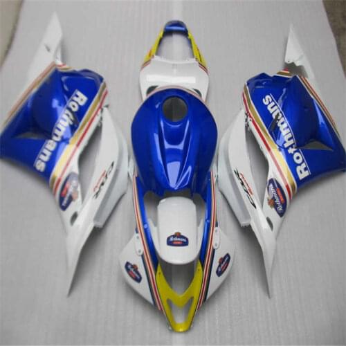 Hot sales CBR 600 RR white blue fairings 09-12 Injection molding ABS full Fairing kit for cbr600rr 2009 2010 2011 2012