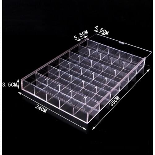 Jewelry Storage Box With Cover Earring Jewelry Organizer Jewellery Storage Case Large Acrylic Transparent Storage Box