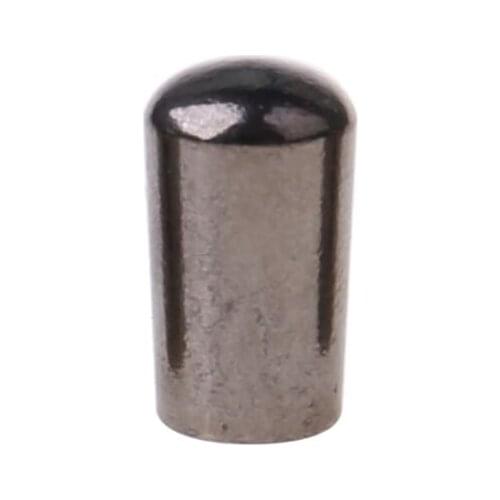Internal Thread 3.5mm Brass Electric Guitar Toggle Switches Knobs Tip Cap Button