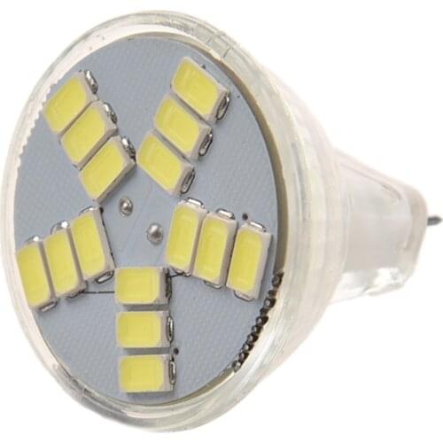 New 7W MR11 GU4 600LM LED Bulb Lamp 15 5630 SMD Light (White Light)