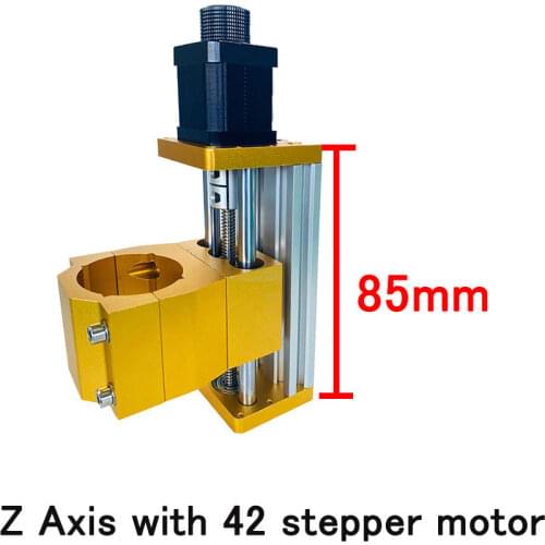 CNC 3018 Z-axis Module Apply Nema17/52 42/57 Stepper Motor Spindle Hole 52mm Aluminum Sliding Table Engraving Machine Accessory
