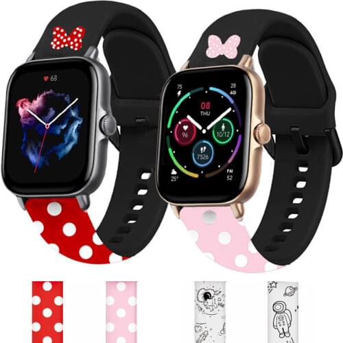 Bracelet For Huami Amazfit gts2 strap Mini gtr 47mm 42mm replacement SmartWatch correa 20mm 22mm watch Strap for Amazfit Bip