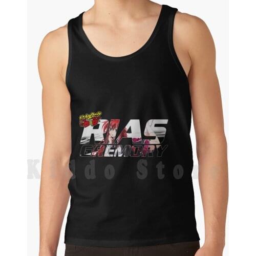 Rias Gremory | Dxd Tank Tops Vest Sleeveless Anime Cosplay Rias Gremory Highschool High School Dxd Highschool Dxd