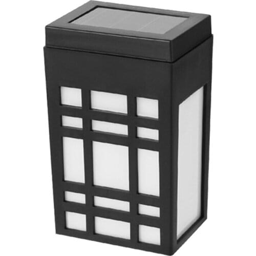 LED Solar Stair Lamp Outdoor Fence Light Garden Lights Pathway Yard Patio Steps Lamps Solar Night Light for Garden