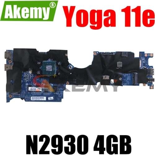 Thinkpad is suitable for Yoga 11e N2930 4GB notebook motherboard. FRU 00HW159 00HW154
