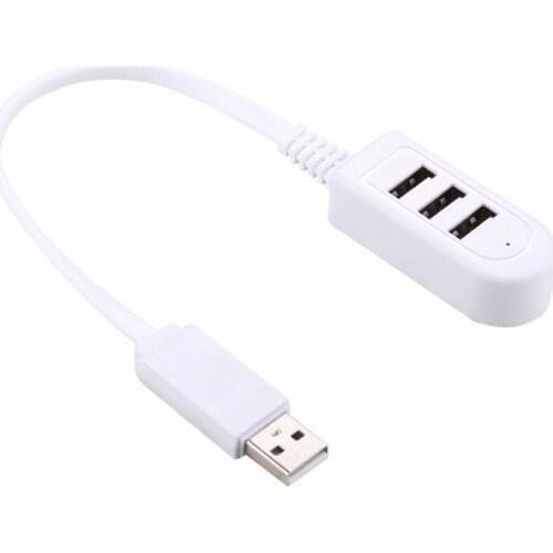 3A 3-USB Ports Extension Cable Quick Charger about 30cm For Galaxy/ Sony/ Lenovo/ HTC/ Huawei and other Smartphones