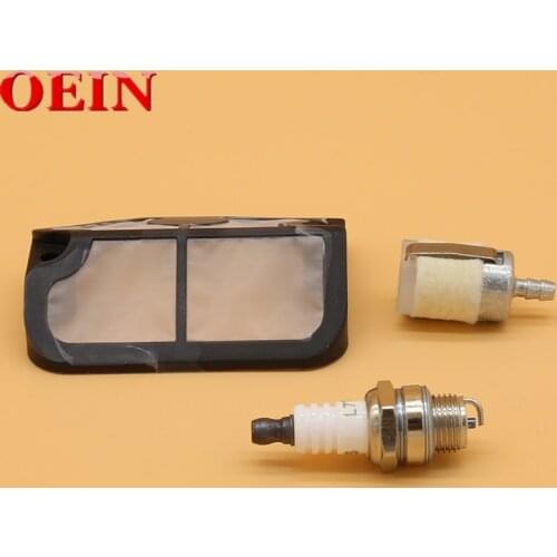 AIR FILTER GAS FUEL FILTER SPARK PLUG Fit For HUSQVARNA 36 41 136 LE 137 137E 141 141LE 142 142E GAS CHAINSAW SPARE PARTS
