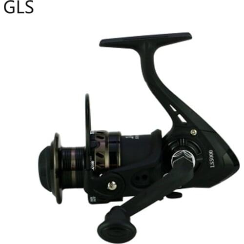 High Quality LS 2000-7000 Series Spinning Fishing Reels 5.2:1/4.7:1 Gear Ratio High Speed Carp Fishing Reel