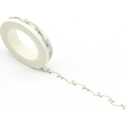 1pcs Colour Grass Craft Paper Tapes Gift Scrapbooking Making DIY Scrapbook Paper Craft Deco Photo Album Decorative Stickers