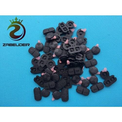 100Pcs/Lot Of New Replacement Key Pad For Bmw Remote FOB 3 Button Rubber E38 E39 E36 Z4 Z8 X3 X5 Shell Auto Part Car Accessories
