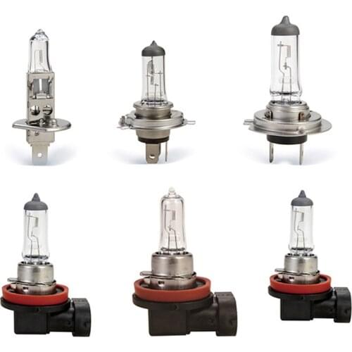 2PCS H4 H7 H1 H3 55W 4300K Halogen Lamp Car Headlight Bulb Warm White 12V H8 Xenon Halogen 35W 9006 HB4 Headlight Bulbs