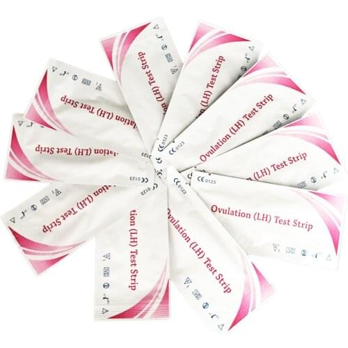 25PCS LH Ovulation Test Strips Ovulation Urine Test Strips LH Tests Strips kit First Response Ovulation Kits Over 99% Accuracy