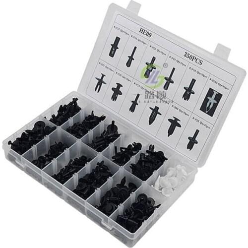 350PCS Box buckle customer customized universal body nylon clip car box buckle set he09