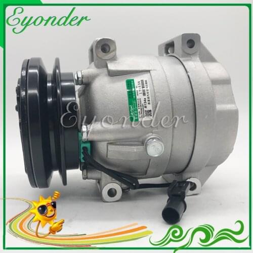 A/C Air Conditioning Compressor Cooling Pump 24V for Hyundai Machinery EXCAVATOR loader LC 220 11Q6-90040 A5W00258A 11Q6-90041