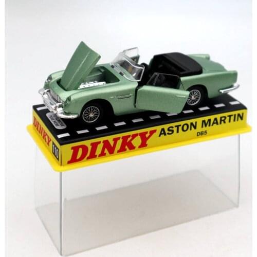 Atlas 1/43 Dinky toys 110 For Aston Martin Green Diecast Models Collection Car gift