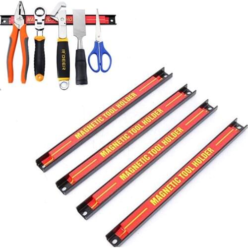 Tacy 24" Strong Magnetic Tool Holder Rack Metal Magnet Storage Tool Organizer Bar