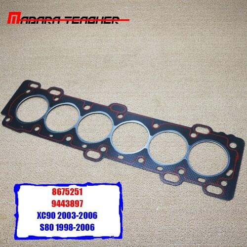 For Volvo S80 XC90 2002 2003 2004 2005 Victor Reinz Head Gasket 8675251