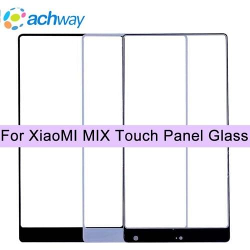 For Xiaomi Mi Mix Outer Glass Lens Front Touch Screen Panel Glass Replacement For 6.4" Xiaomi Mi Mix Front Glass Black / White