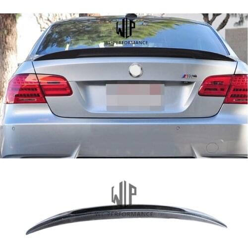 E92 E93 3 Series Rear wing High quality Double-sided Carbon Fiber Auto Car Rear Spoiler for BMW E92 E93 3 Series Car Body Kit