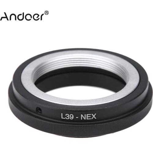 Andoer Adapter Mount Ring for Leica L39 Mount Lens to Sony NEX E Mount NEX-3 NEX-5 Camera