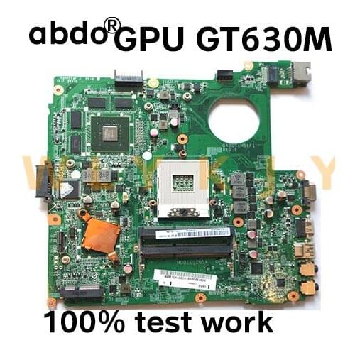 DAZQSAMB6F1 motherboard for ACER E1-471 EC-471 V3-471 E1-431 E1-471G notebook motherboard PGA989 HM76 GT630M 100% test work
