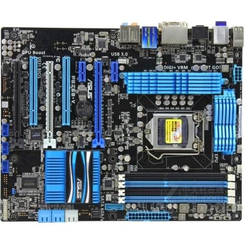 For ASUS P8Z68-V Computer Motherboard LGA 1155 DDR3 For Intel Z68 P8Z68 Desktop Mainboard SATA II PCI-E X16 Used