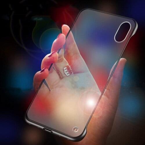 Matte Hard PC Shockproof TPU Bumper Case For iPhone 11 12 PR0 X XR XS Max 8 7 6 6S Plus SE Clear Protection Cover with Ring