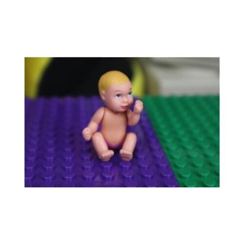 Pvc figure model toy Simulation baby doll model decoration 2pcs/set