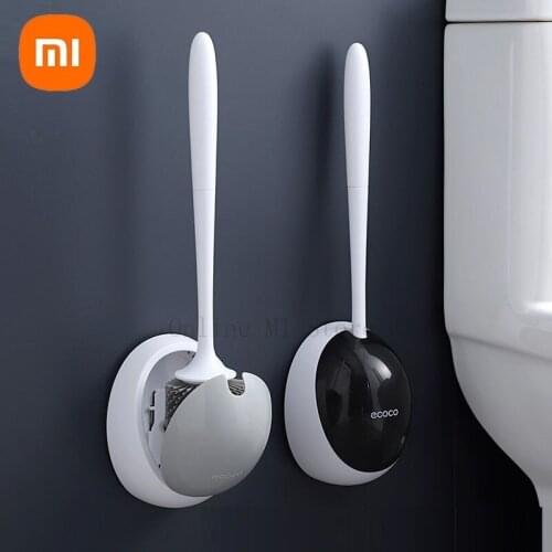 Xiaomi EcocoToilet Brush Rubber Head Holder Cleaning Brush For Toilet Wall Hanging Household Floor Cleaning Bathroom Accessories