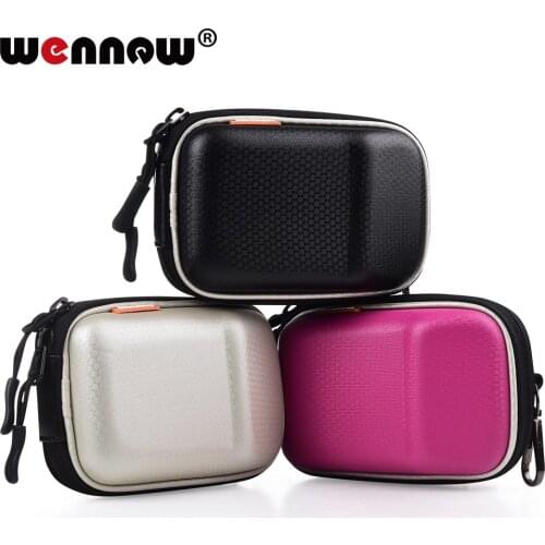 Digital Camera Bag Hard Case Protect Waist Packs For Nikon Coolpix W300 W100 Sony Rx100 M6 M5 Canon g7x Mark 2 3 II III IXUS